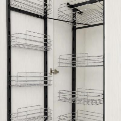 5 Layer Wire Basket Kitchen Pantry Unit with Soft-Closing Slides